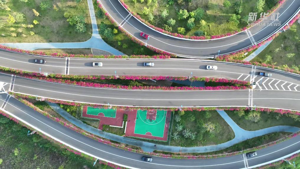 江西赣州:“空中花廊” 上线